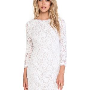 DVF lace Colleen dress